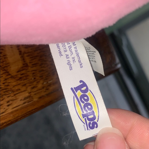Pink Peeps Stuffed Animal - Picture 5 of 8